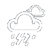 Chance of Isolated T-Storms