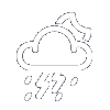 P.M. Isolated T-Storms